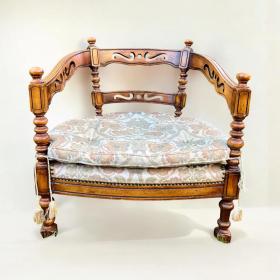 1975年 Giorgetti Gallery 系列 比德迈尔风格 原版扶手椅