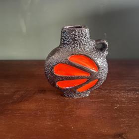 ES Emons & Söhne Keramik 脂肪熔岩花瓶，产于德国莱茵巴赫，70年代经典设计