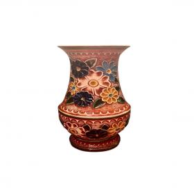 70年代BAY巨型落地花瓶/雨伞架，饰精美花卉图案，型号98-50