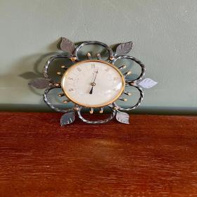 Mid Century 锻铁温度计，功能完好，20世纪60年代