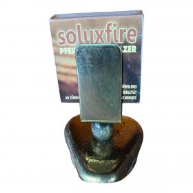 复古手工黄铜火柴盒架，约 1960 年代