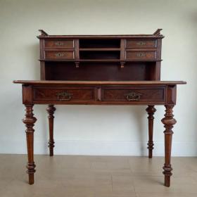 古董书桌 | 威廉敏娜风格 | 胡桃木