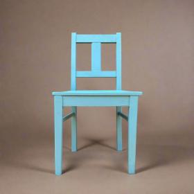 古董儿童椅 | 粉笔色复古绿