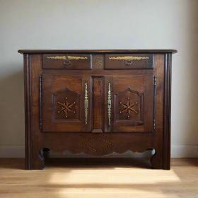 法式古董斗柜 | 法国布列塔尼，18世纪 | 栗木