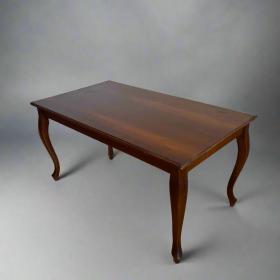 复古客厅桌 | 红木贴面