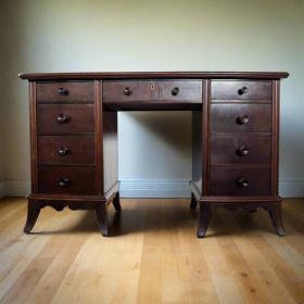 复古书桌 | 桃花心木 | 50年代