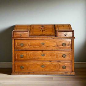 古董秘书柜 | 约1780年路易十六时期 | 樱桃木 | 带暗格